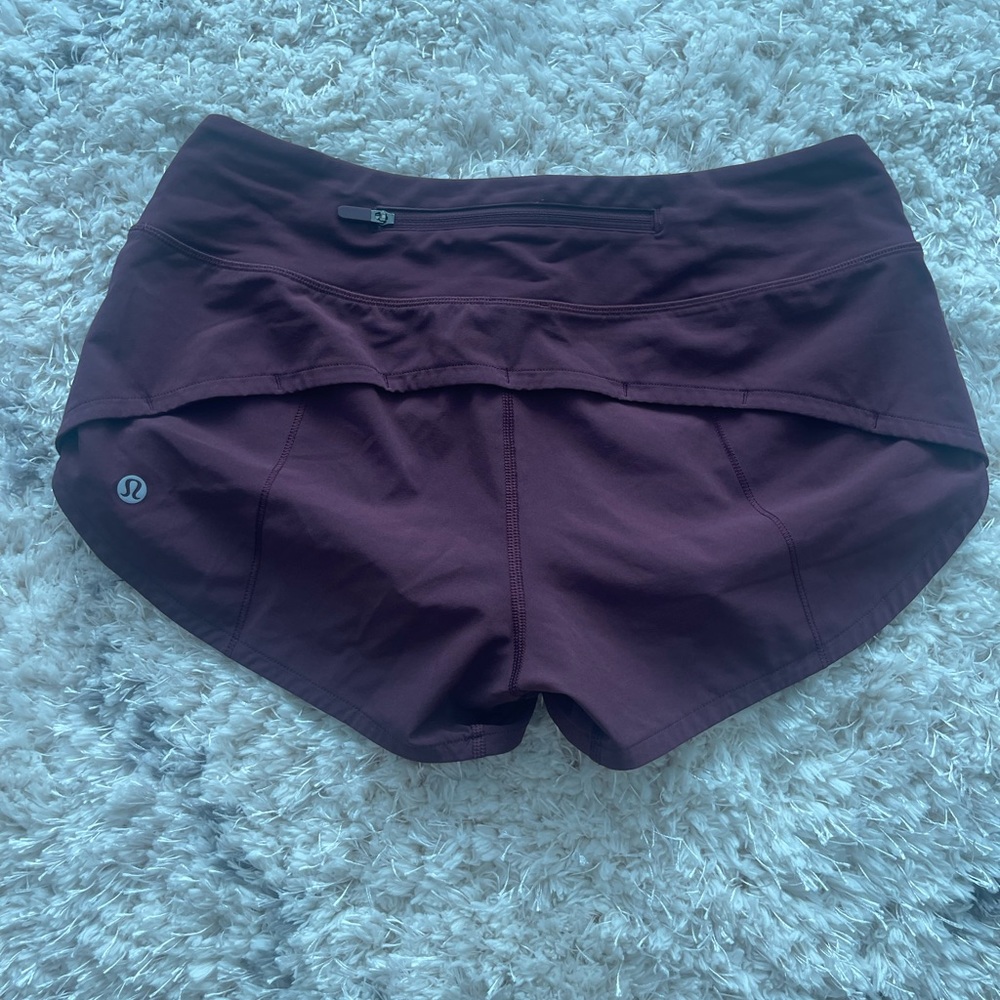 Lululemon Speed Up Low Rise 2.5in Short Size 2